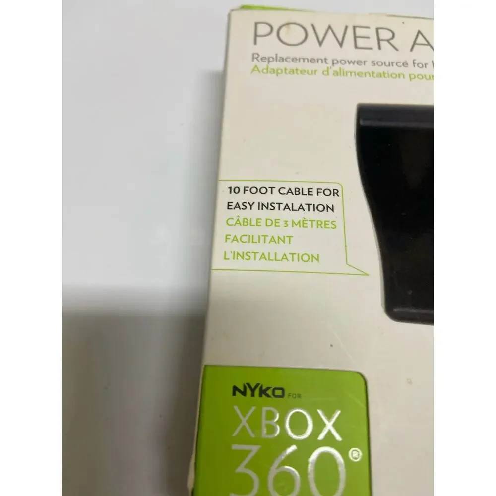 Nyko XBox‎ 360 Kinect AC Power Adapter Adaptor NEW NIB